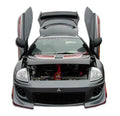 Duraflex Blits Front Bumper Cover Compatible With 2000-2005 Mitsubishi Eclipse - 1 Piece