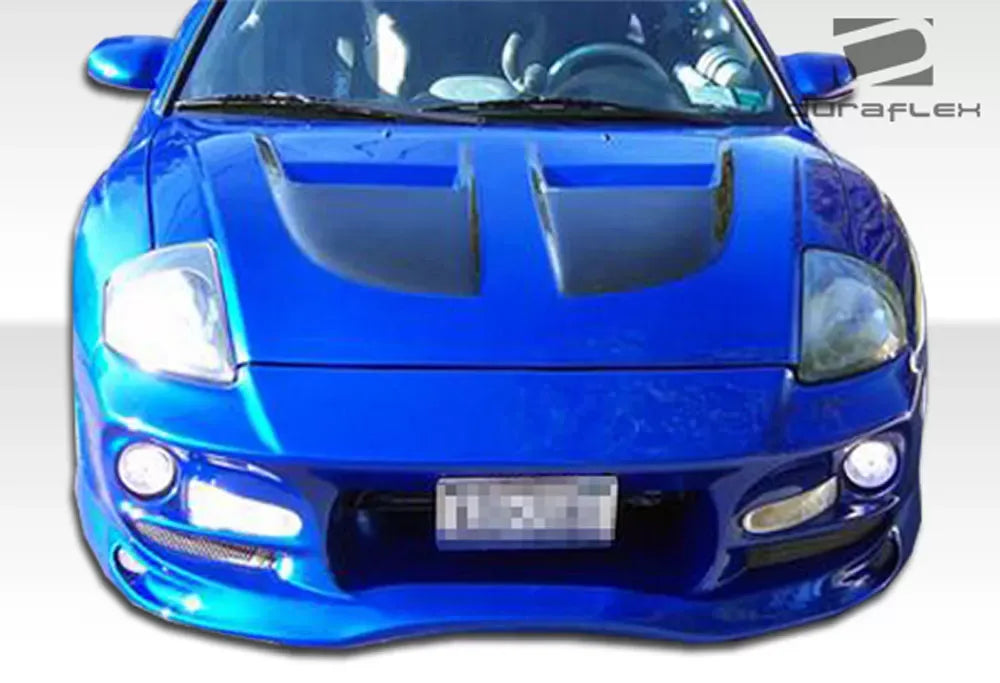 Duraflex Bomber Front Bumper Cover Compatible With 2000-2005 Mitsubishi Eclipse - 1 Piece