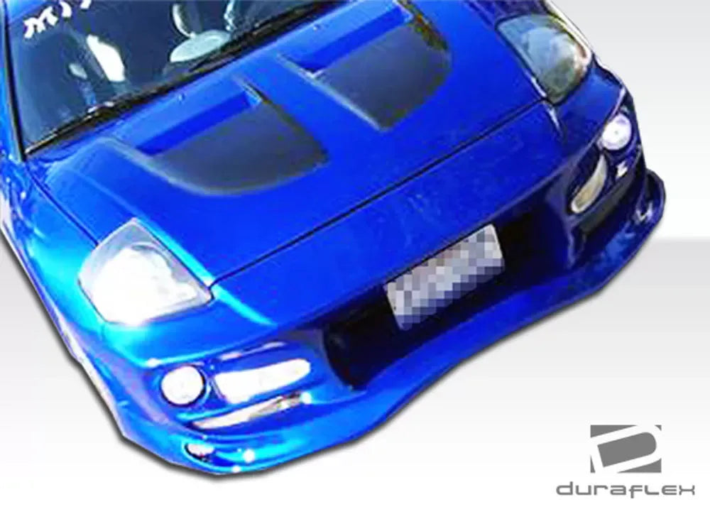 Duraflex Bomber Front Bumper Cover Compatible With 2000-2005 Mitsubishi Eclipse - 1 Piece