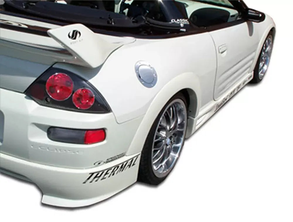 Duraflex Shine Fender Flare Compatible With 2000-2005 Mitsubishi Eclipse - 4 Piece