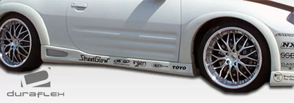 Duraflex Shine Fender Flare Compatible With 2000-2005 Mitsubishi Eclipse - 4 Piece