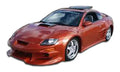 Duraflex Vader Front Bumper Cover Compatible With 2000-2005 Mitsubishi Eclipse - 1 Piece