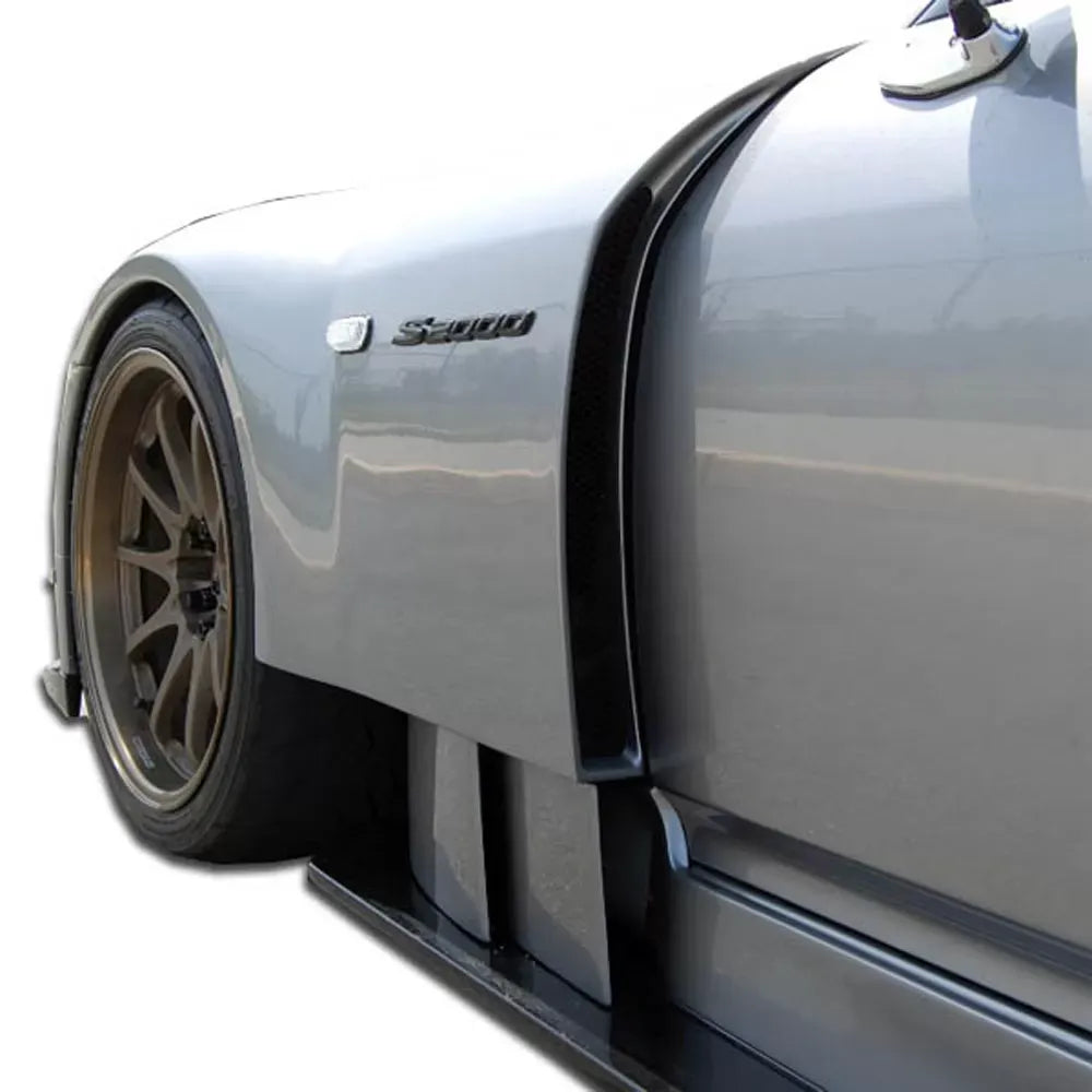 Duraflex AM-S Wide Body Front Fenders Compatible With 2000-2009 Honda S2000 - 2 Piece