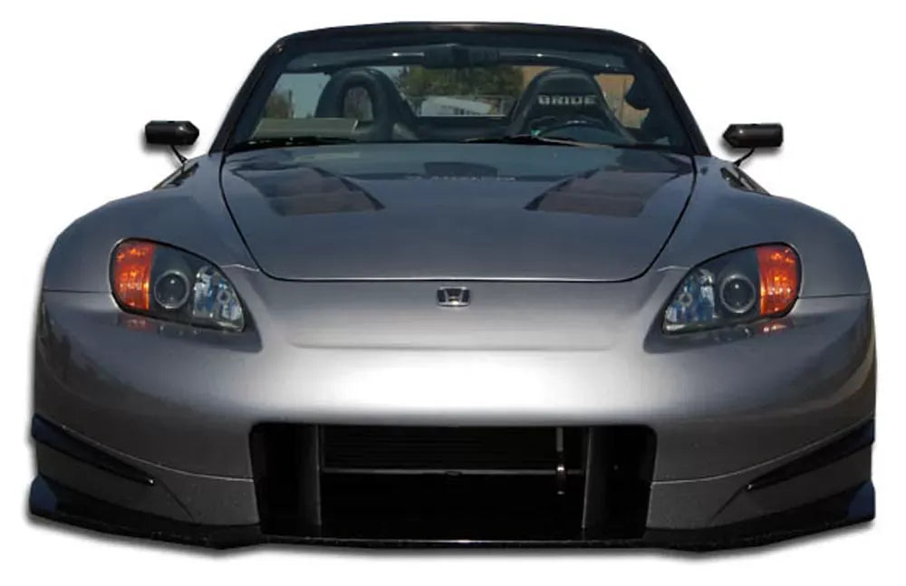 Duraflex AM-S Wide Body Front Bumper Cover Compatible With 2000-2009 Honda S2000 - 2 Piece