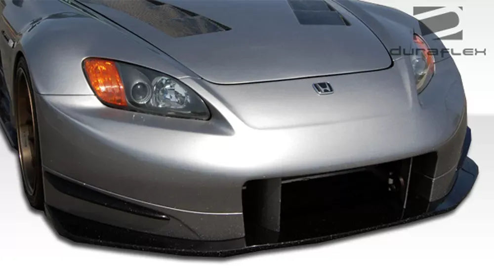 Duraflex AM-S Wide Body Front Bumper Cover Compatible With 2000-2009 Honda S2000 - 2 Piece