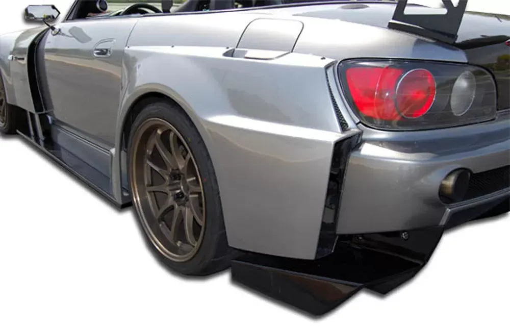 Duraflex AM-S Wide Body Rear Fender Compatible With 2000-2009 Honda S2000 - 2 Piece