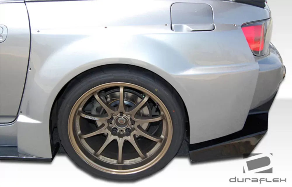 Duraflex AM-S Wide Body Rear Fender Compatible With 2000-2009 Honda S2000 - 2 Piece
