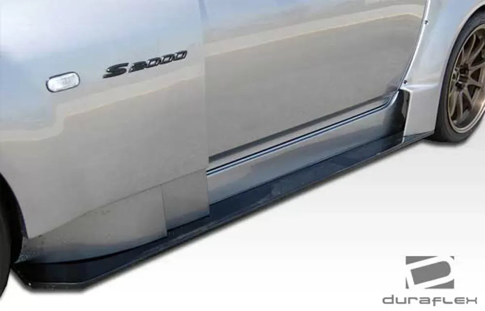 Duraflex AM-S Wide Body Side Skirts Compatible With 2000-2009 Honda S2000 - 6 Piece