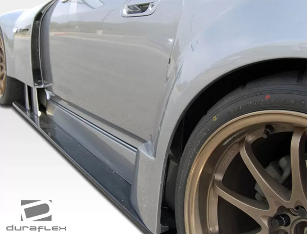 Duraflex AM-S Wide Body Side Skirts Compatible With 2000-2009 Honda S2000 - 6 Piece