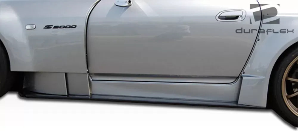 Duraflex AM-S Wide Body Side Skirts Compatible With 2000-2009 Honda S2000 - 6 Piece
