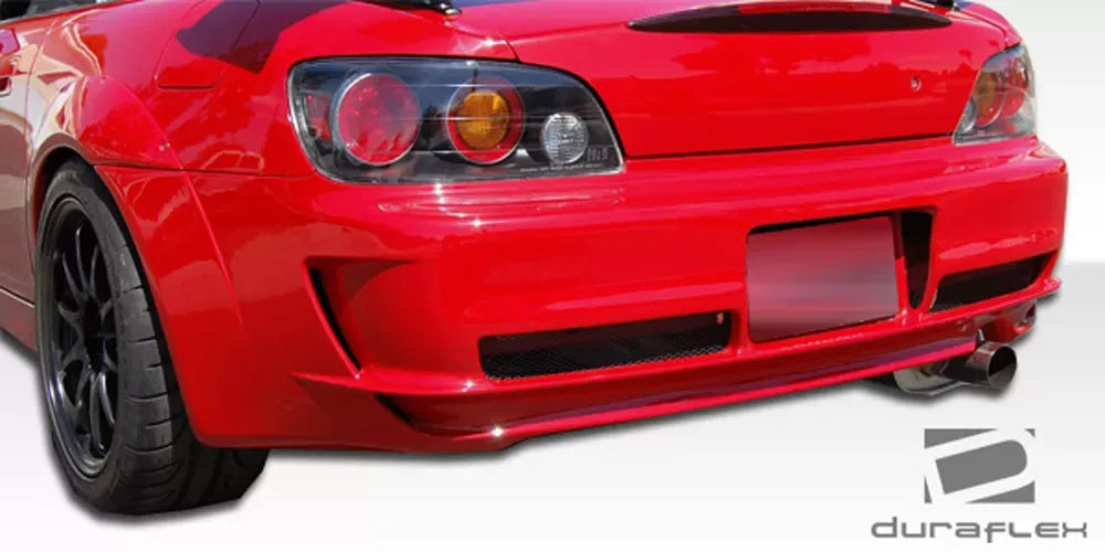 Duraflex A-Sport Wide Body Kit Compatible With 2000-2009 Honda S2000 - 14 Piece