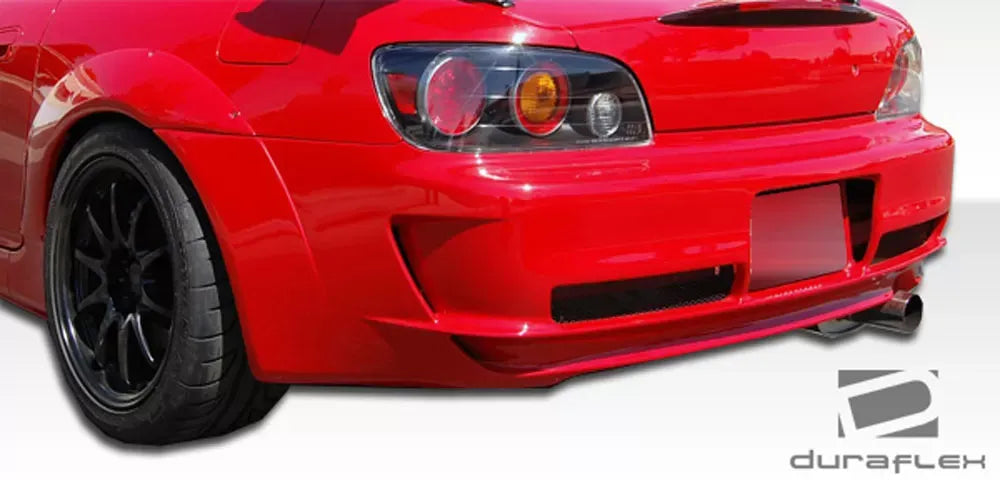 Duraflex A-Sport Wide Body Kit Compatible With 2000-2009 Honda S2000 - 14 Piece