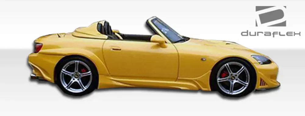 Duraflex Vader Rear Fender Flares Compatible With 2000-2009 Honda S2000 - 2 Piece