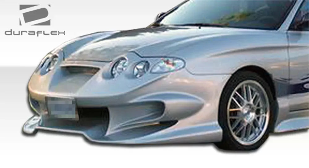 Duraflex Vader Front Bumper Cover Compatible With 2000-2001 Hyundai Tiburon - 1 Piece