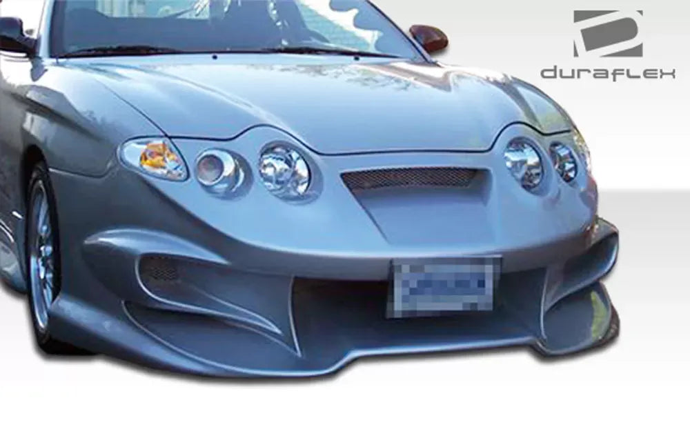 Duraflex Vader Front Bumper Cover Compatible With 2000-2001 Hyundai Tiburon - 1 Piece