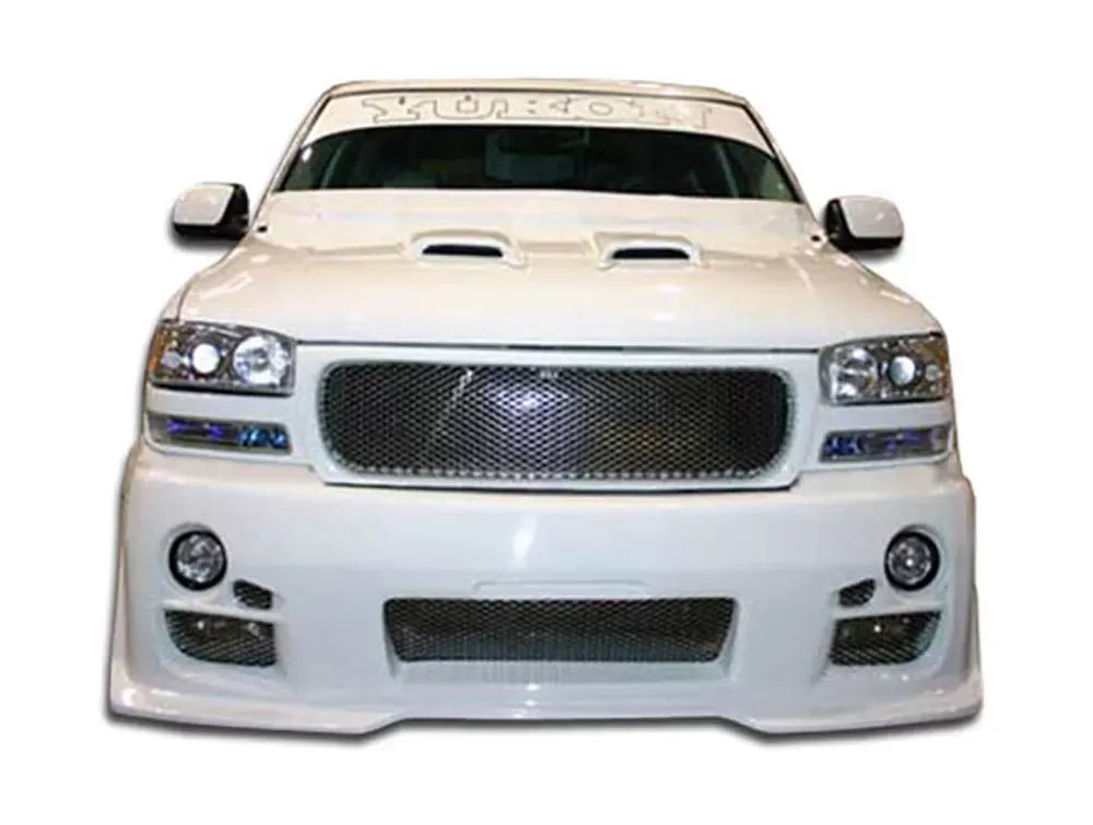 Duraflex Platinum Front Bumper Cover Compatible With 2000-2006 GMC Yukon 1999-2006 Sierra - 1 Piece