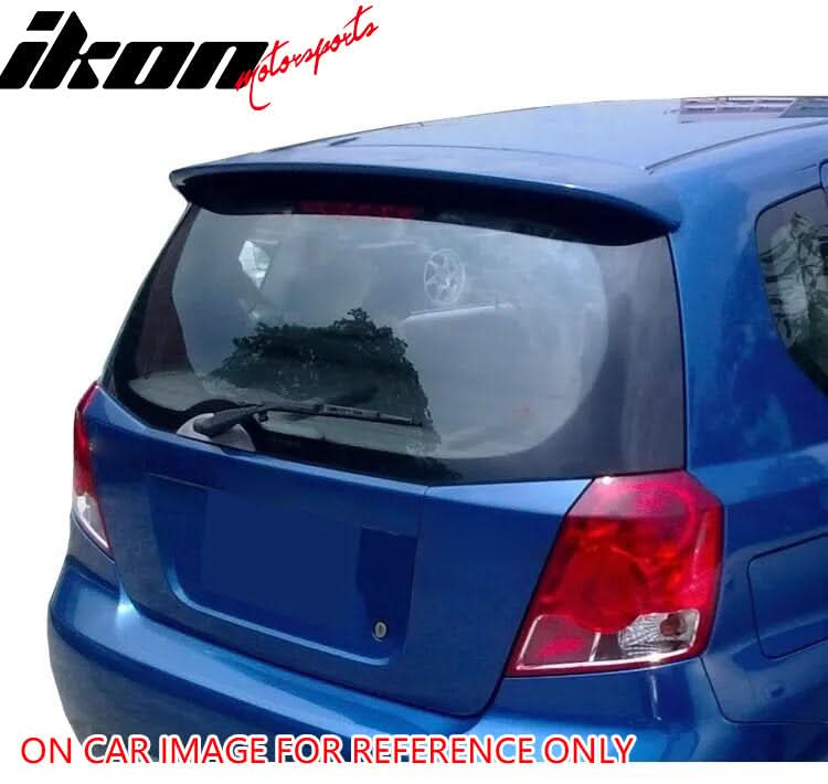 2004-2011 Chevrolet Aveo Roof Spoiler OE Style Fiberglass Rear Wing