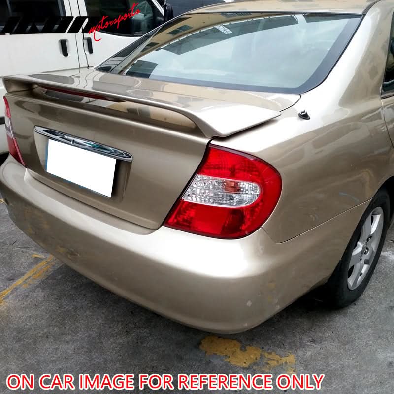 2002-2006 Toyota Camry OE Style Gray Primer Trunk Spoiler W/LED ABS