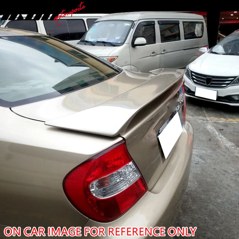 2002-2006 Toyota Camry OE Style Gray Primer Trunk Spoiler W/LED ABS