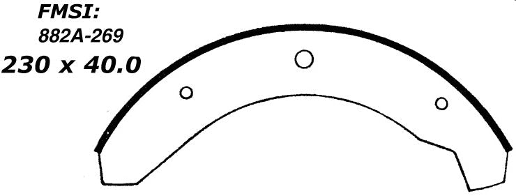 Porterfield Brake Shoes for 1977 VOLKSWAGEN BEETLE
