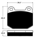 Porterfield Brake Pads for 1997 LOTUS ELISE