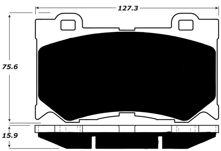 Porterfield Brake Pads for 2010 NISSAN 370Z Sport