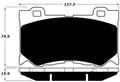 Porterfield Brake Pads for 2013 INFINITI FX50