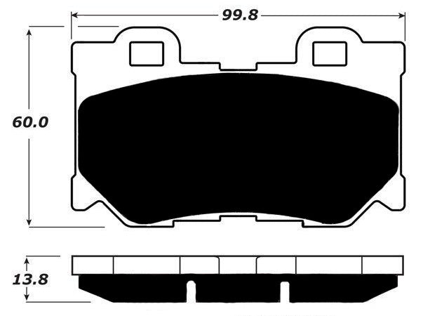 Porterfield Brake Pads for 2012 INFINITI G37 Sport Coupe 6MT