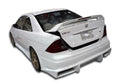 Duraflex Bomber Rear Bumper Cover Compatible With 2001-2005 Honda Civic - 1 Piece