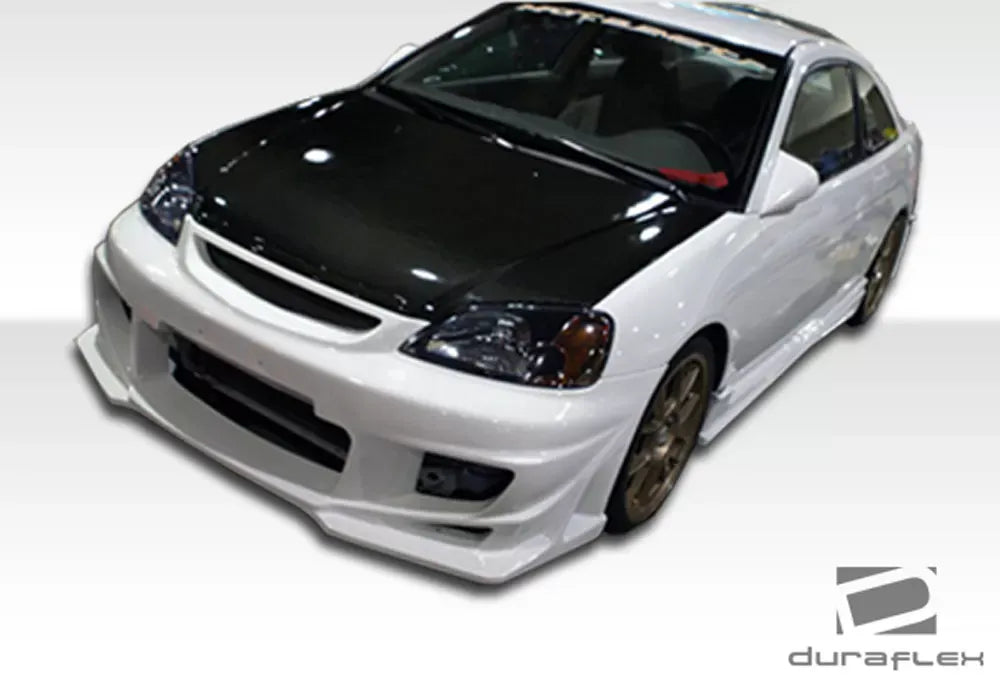 Duraflex Bomber Body Kit Compatible With 2001-2003 Honda Civic 2DR - 4 Piece