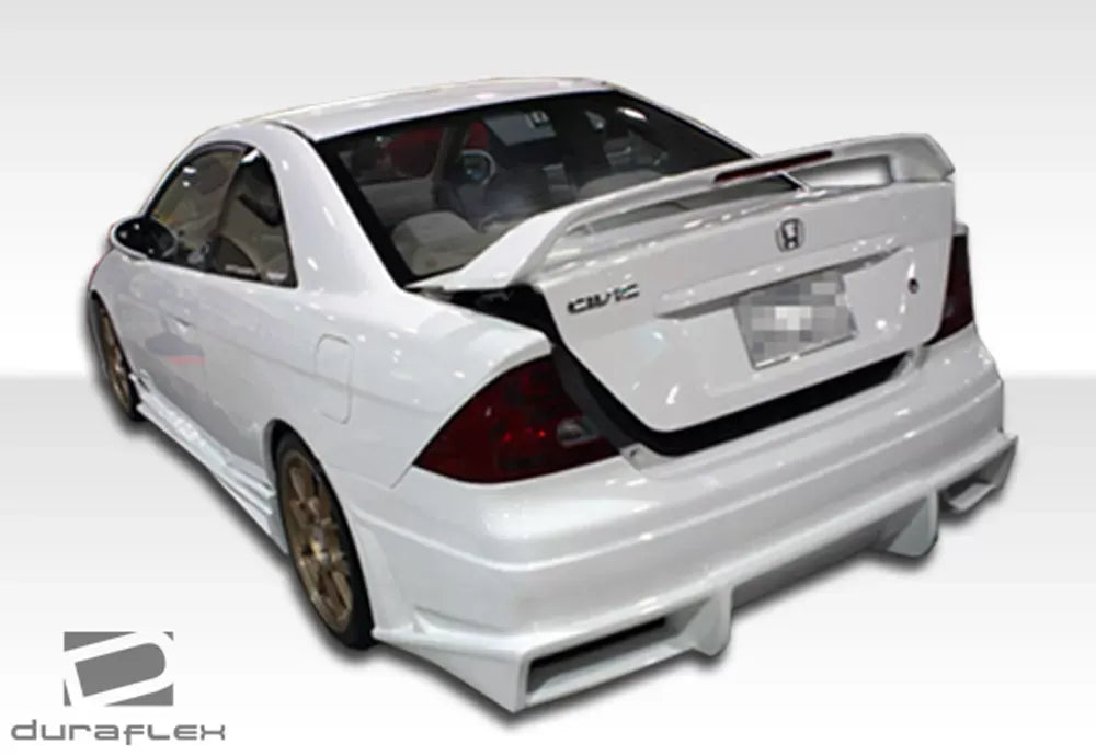 Duraflex Bomber Body Kit Compatible With 2001-2003 Honda Civic 2DR - 4 Piece