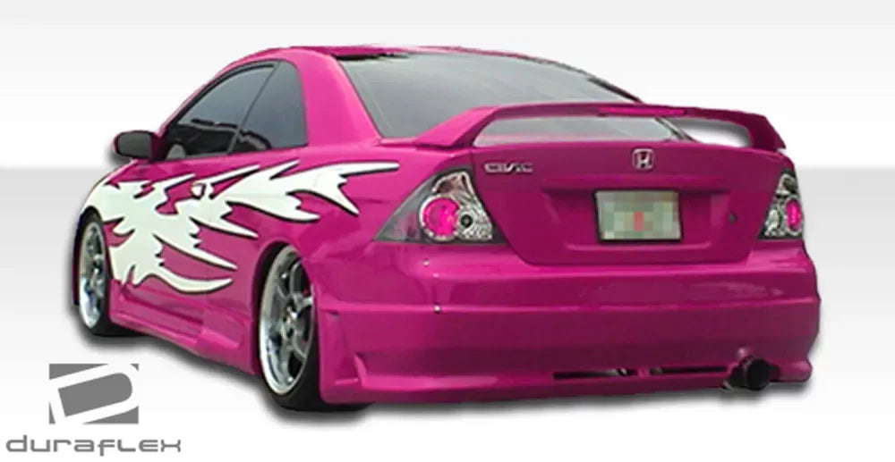 Duraflex R34 Side Skirts Compatible With 2001-2005 Honda Civic 2DR - 2 Piece