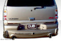 Duraflex Platinum Rear Bumper Cover Compatible With 2001-2006 GMC Denali - 1 Piece