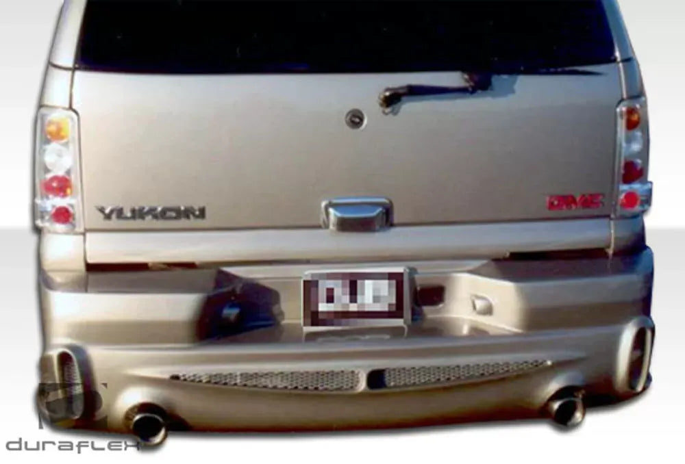 Duraflex Platinum Rear Bumper Cover Compatible With 2001-2006 GMC Denali - 1 Piece