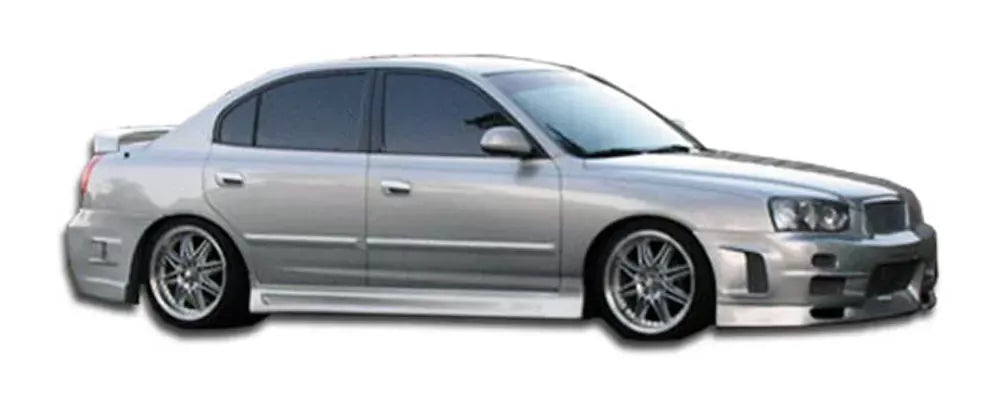 Duraflex Skyline Side Skirts Compatible With 2001-2006 Hyundai Elantra - 2 Piece