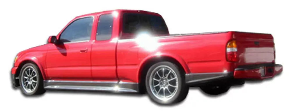 Duraflex TD3000 Rear Lip Add On Spoiler Compatible With 2001-2004 Toyota Tacoma - 2 Piece