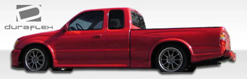 Duraflex TD3000 Rear Lip Add On Spoiler Compatible With 2001-2004 Toyota Tacoma - 2 Piece