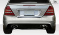 Duraflex W-1 Rear Bumper Cover Compatible With 2001-2007 Mercedes C Class - 1 Piece