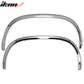 86.5-97 Nissan HardBody Pickup Fender Flares Stainless Steel Polished