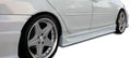 Duraflex Sigma Side Skirts Compatible With 2002-2006 Toyota Camry - 2 Piece