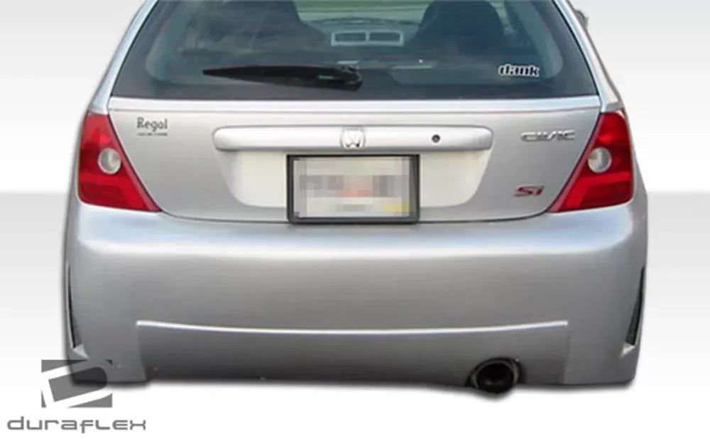 Duraflex B-2 Rear Bumper Cover Compatible With 2002-2005 Honda Civic - 1 Piece