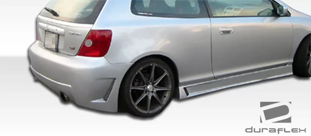 Duraflex B-2 Rear Bumper Cover Compatible With 2002-2005 Honda Civic - 1 Piece