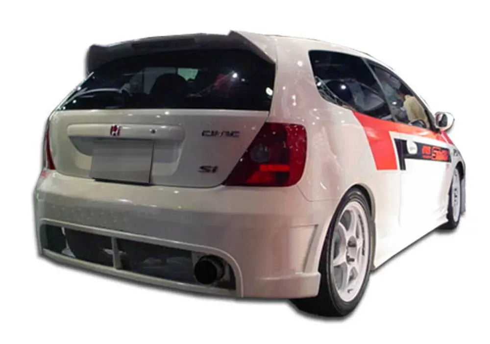 Duraflex Buddy Rear Bumper Cover Compatible With 2002-2005 Honda Civic - 1 Piece