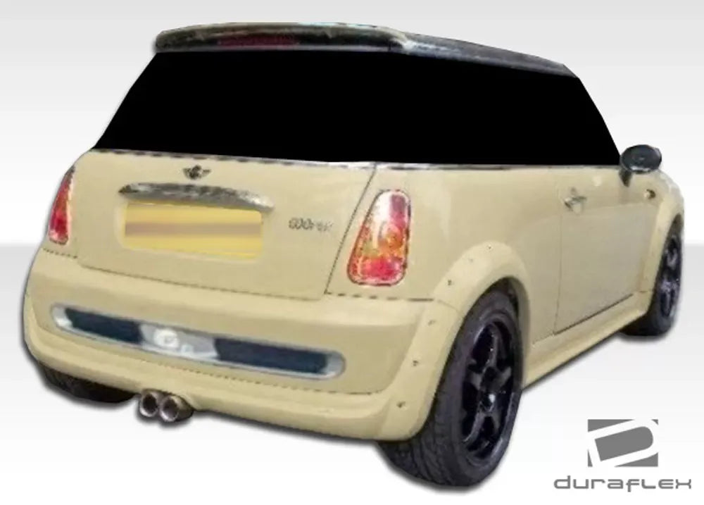 Duraflex MS-R Fender Flare Compatible With 2002-2006 MINI Cooper 2005-2008 Convertible R52 - 6 Piece