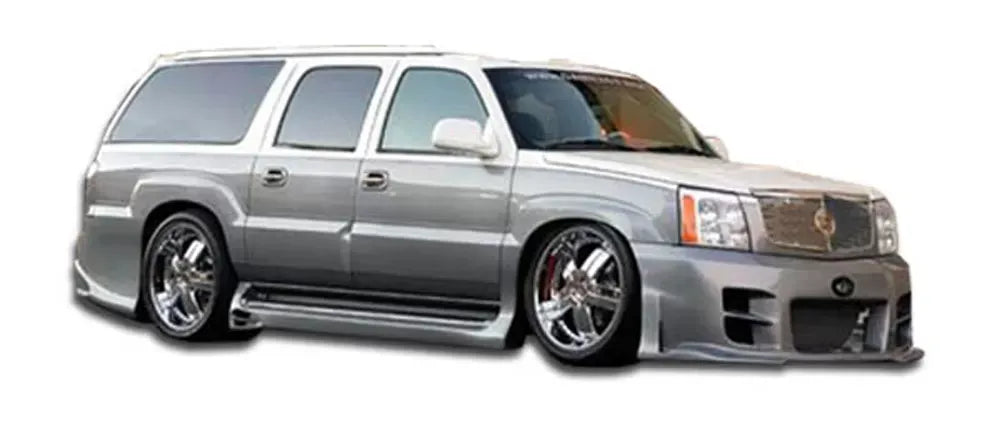 Duraflex Platinum Side Skirts Rocker Panels Compatible With 2002-2006 Cadillac Escalade - 2 Piece