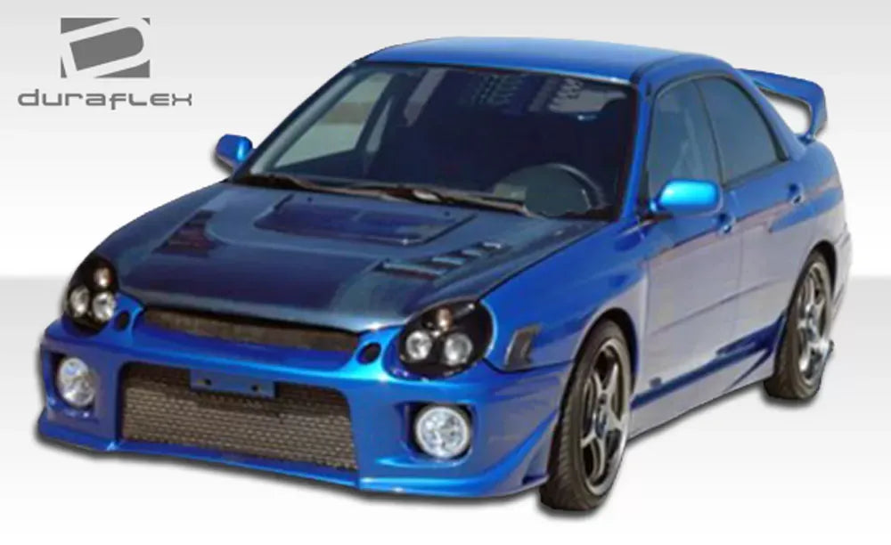Duraflex Zero Front Bumper Cover Compatible With 2002-2003 Subaru Impreza - 1 Piece