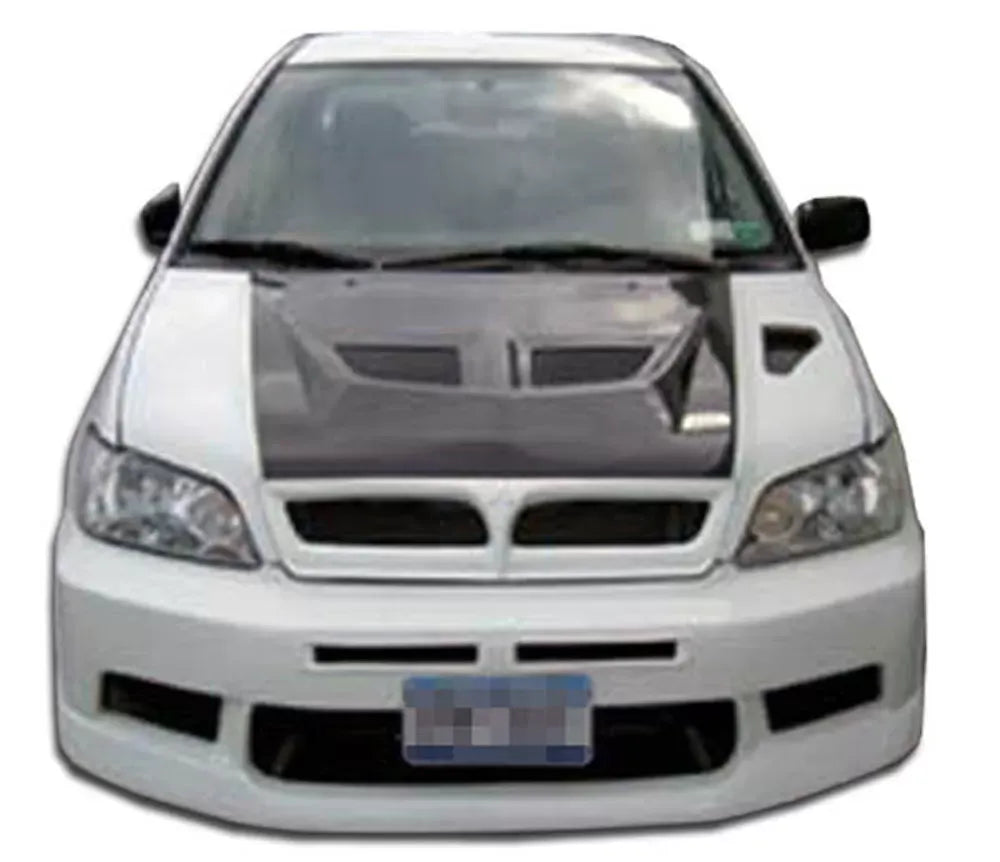 Duraflex Evo 7 Front Bumper Cover Compatible With 2002-2003 Mitsubishi Lancer - 1 Piece
