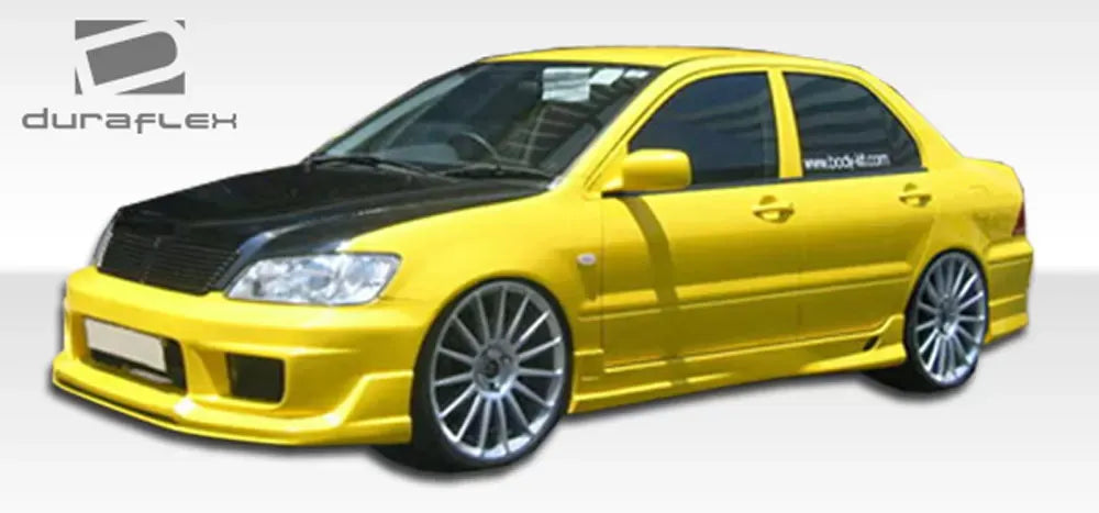 Duraflex K-1 Front Bumper Cover Compatible With 2002-2003 Mitsubishi Lancer - 1 Piece