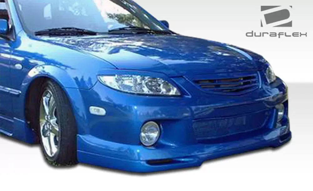 Duraflex Speedzone Front Lip Spoiler Compatible With 2001-2003 Mazda Protege - 1 Piece