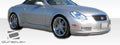 Duraflex W-1 Side Skirts Compatible With 2002-2010 Lexus SC - 2 Piece